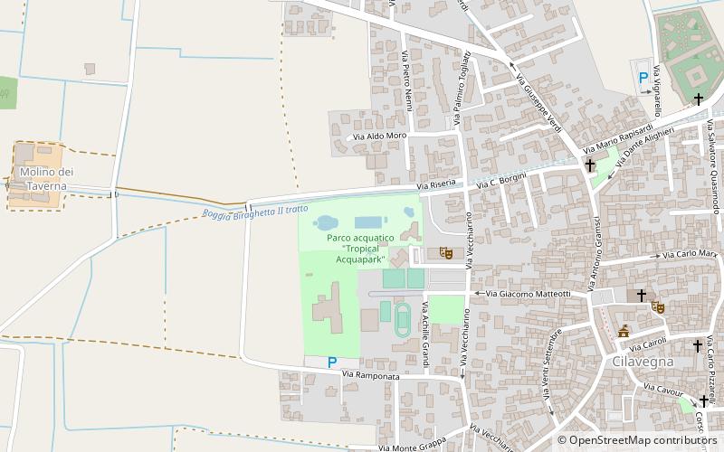 Parco acquatico Tropical Acquapark location map