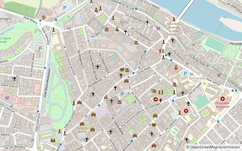 San Filippo Neri location map