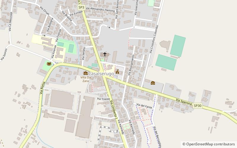 casalserugo location map