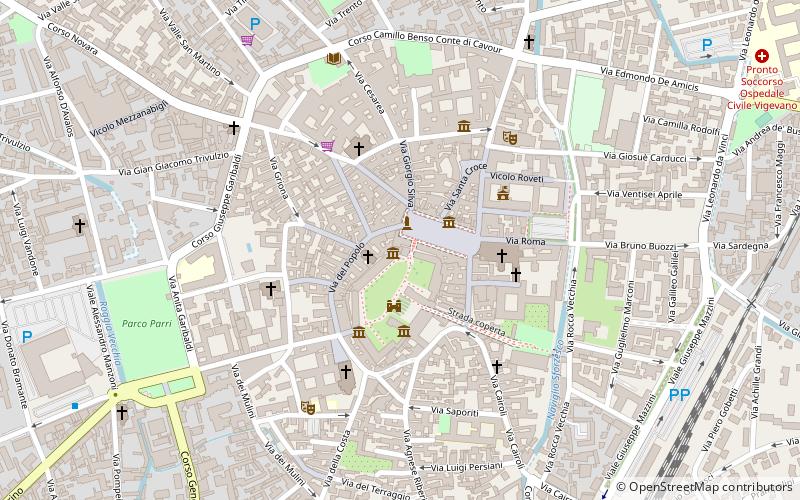 Museo internazionale della calzatura location map