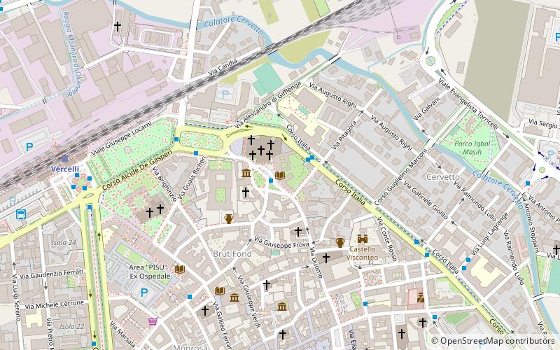 Biblioteca capitolare di Vercelli location map