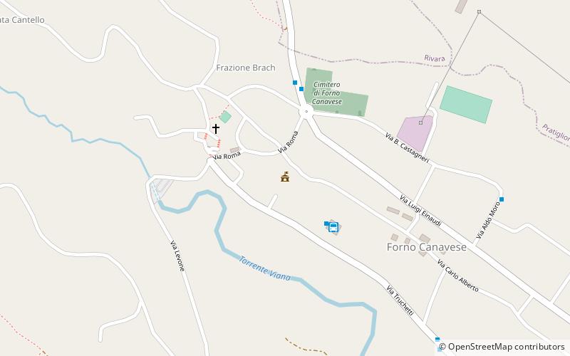 Forno Canavese location map