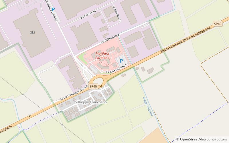 Carpiano location map
