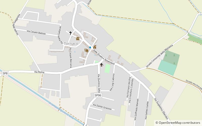 Tornaco location map