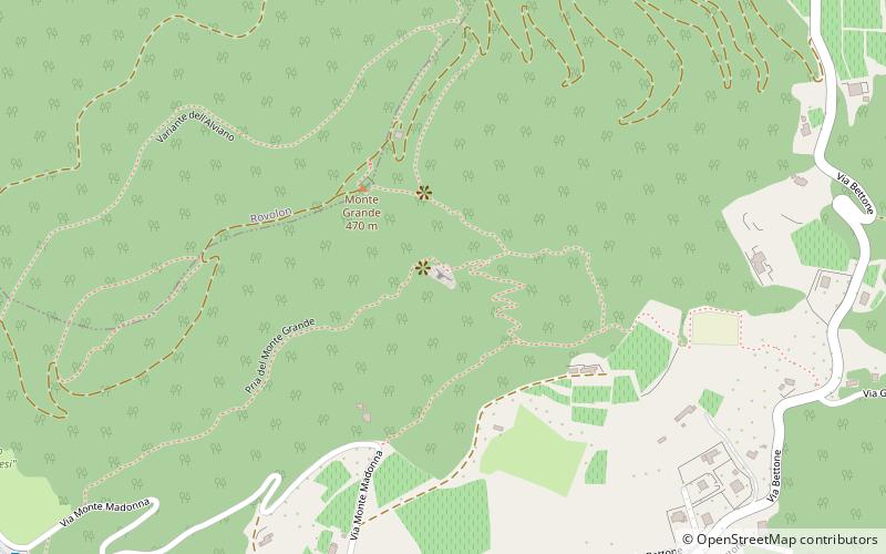 Sasso delle Eriche location map