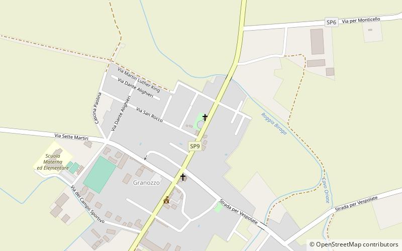 Granozzo con Monticello location map