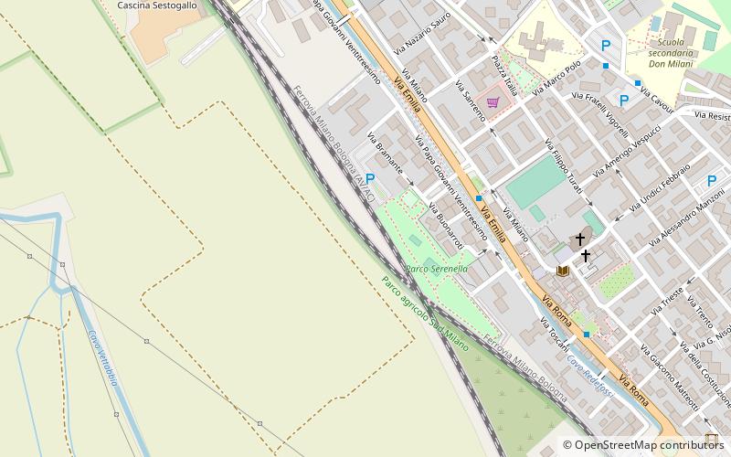 San Giuliano Milanese location map