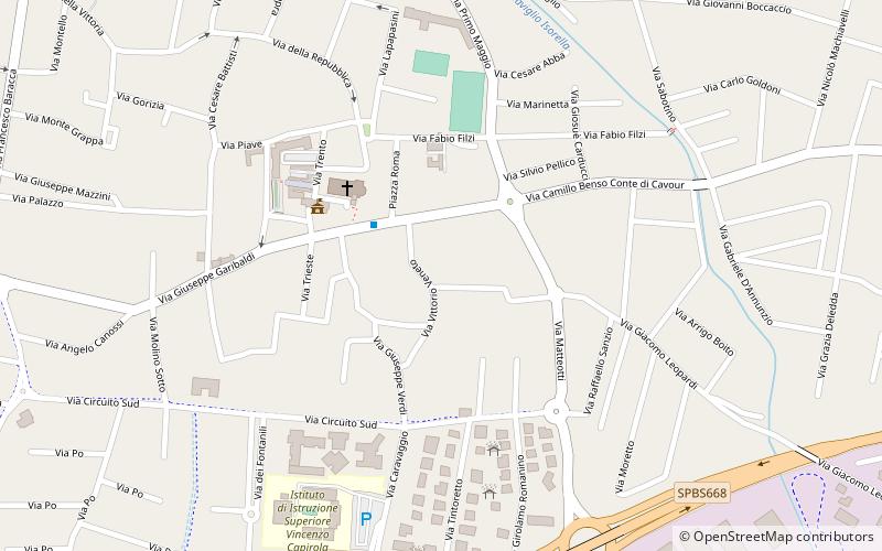 Ghedi location map