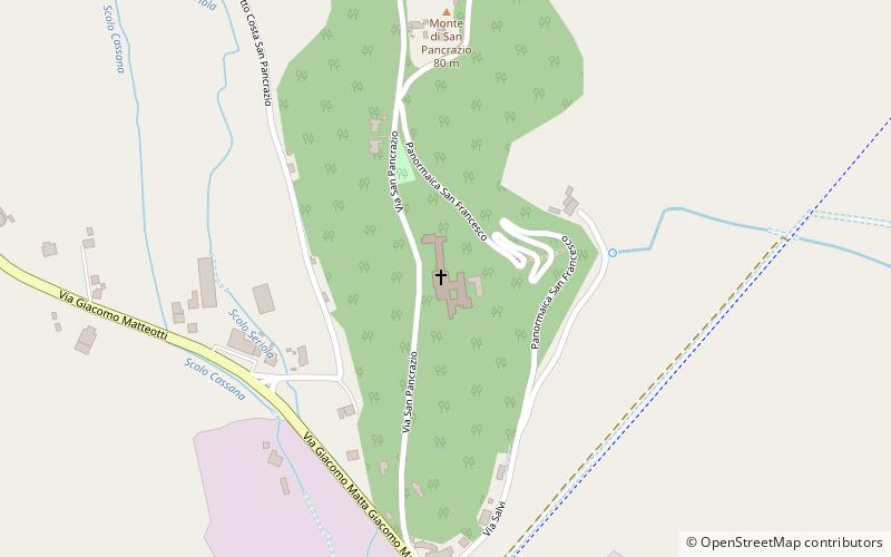 Chiesa e convento di San Pancrazio location map