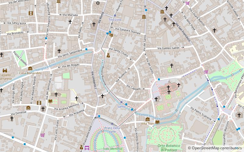 palazzo vigodarzere padua location map