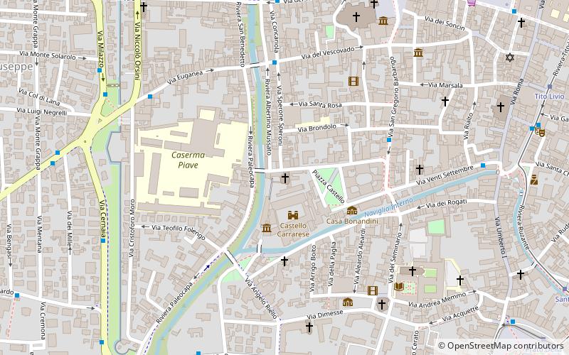 San Tomaso Becket location map