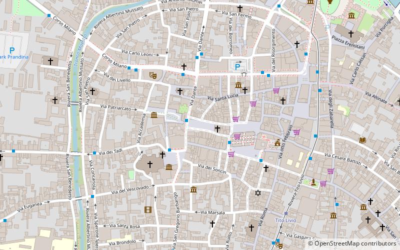 Piazza dei Signori location map