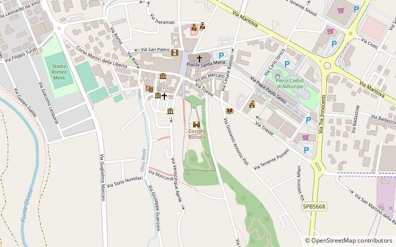 Castello Bonoris location map