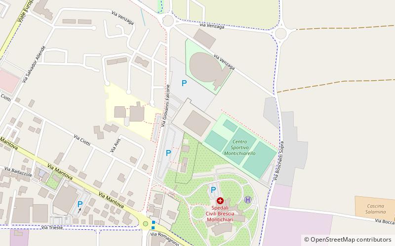 PalaGalassi location map