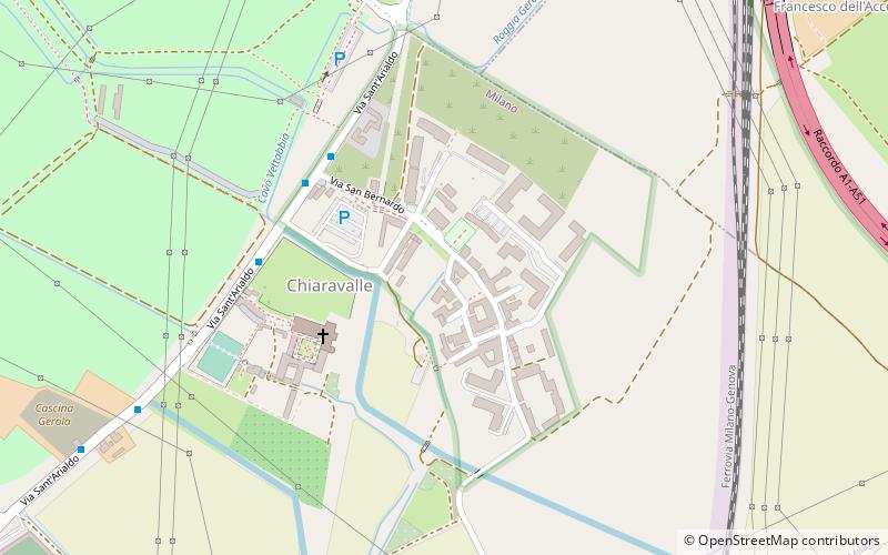 Chiaravalle location map