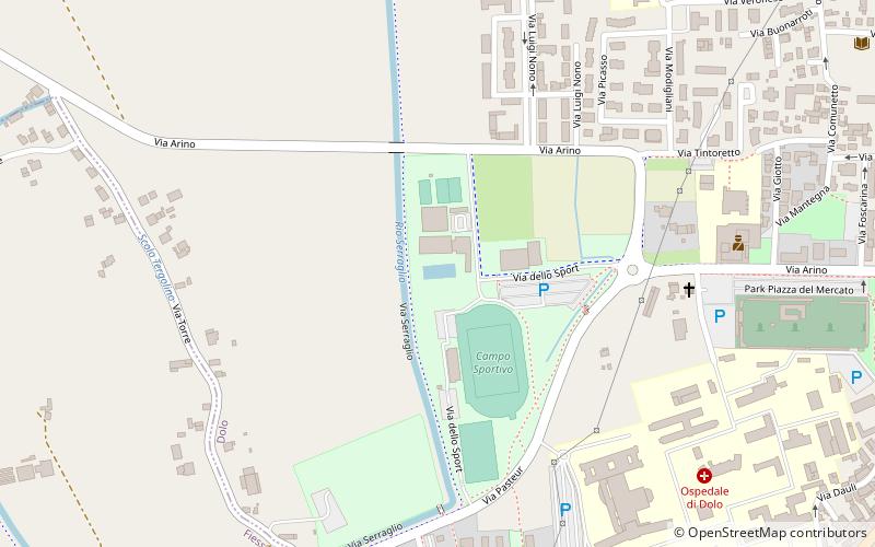 Piscina di Dolo location map