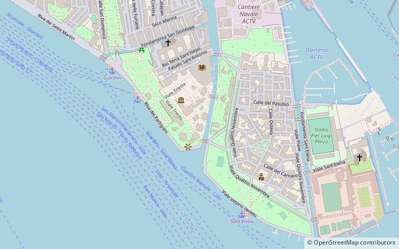 Pabellón de Francia en la Bienal de Venecia location map