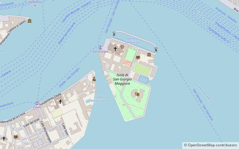 Île de San Giorgio Maggiore location map