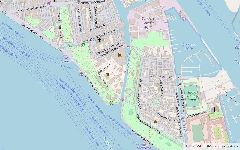 Pabellón de Israel en la Bienal de Venecia location map