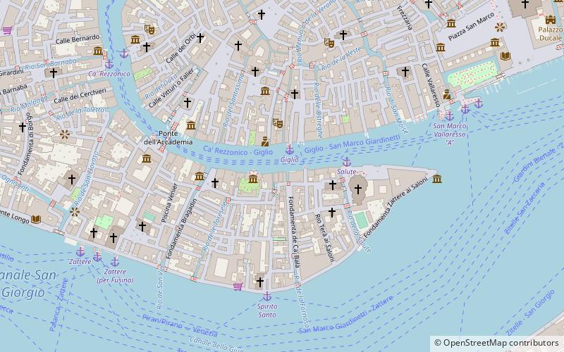 Palazzo Barbaro Wolkoff location map
