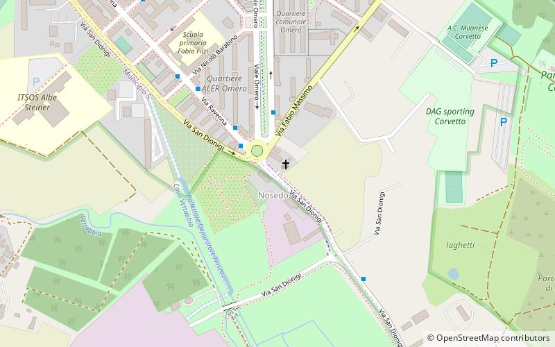 Nosedo location map