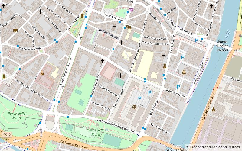 Santissima Trinità location map