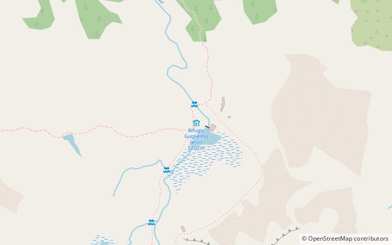 Rifugio Guglielmo Jervis location map