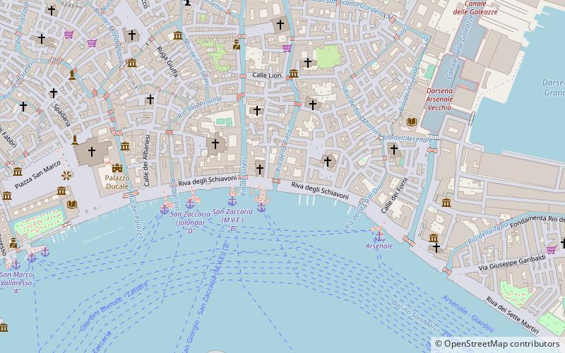 palazzo molina venice location map