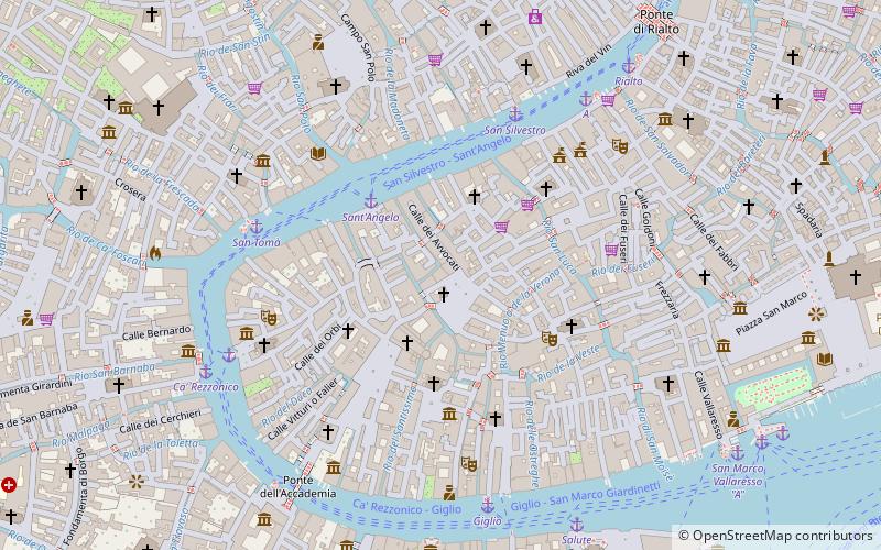 Palais Trevisan Pisani location map