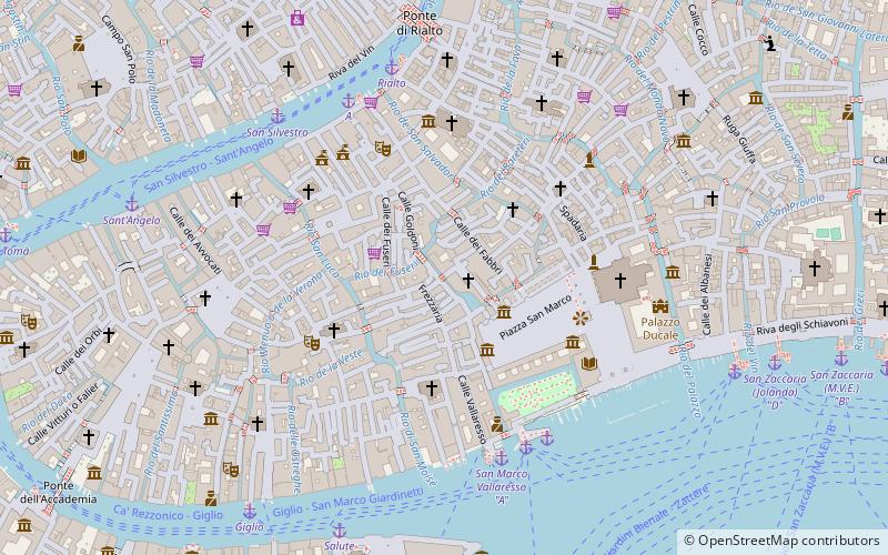 Ponte Tron location map