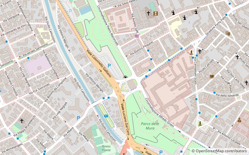 Porta Palio location map
