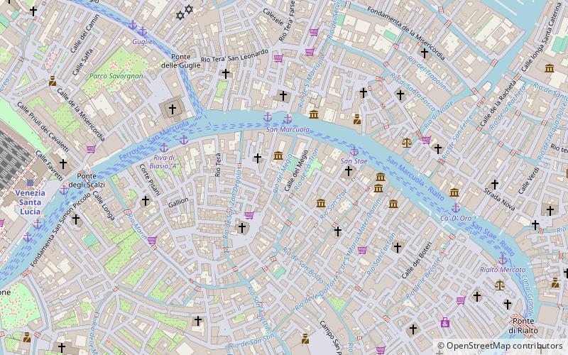 Palazzo Priuli Stazio location map