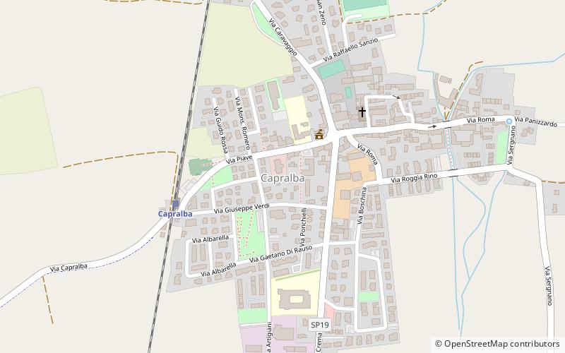 Capralba location map
