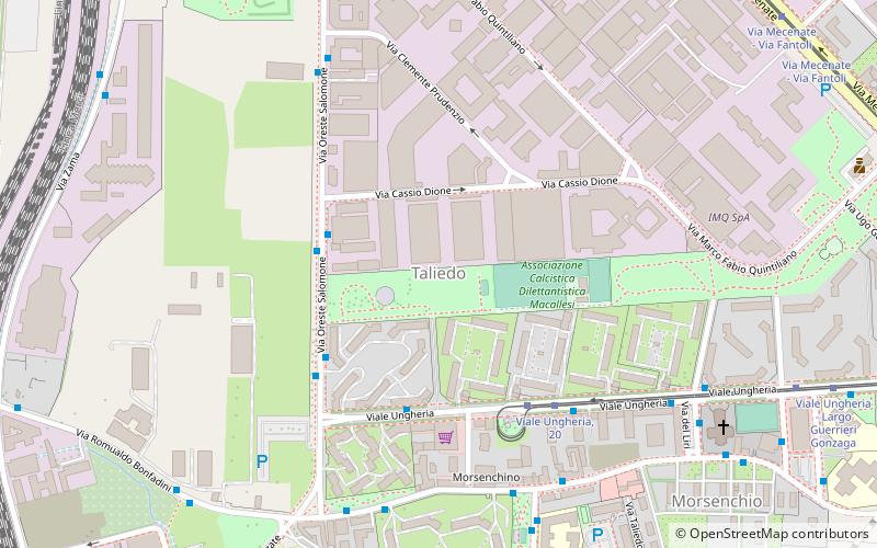 Taliedo location map