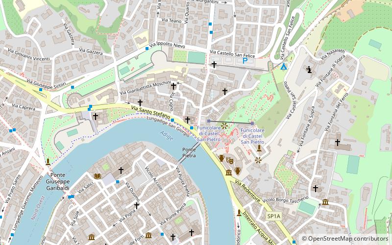 Santo Stefano location map