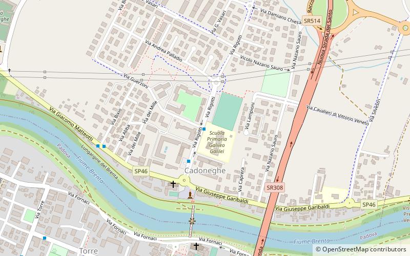 Cadoneghe location map