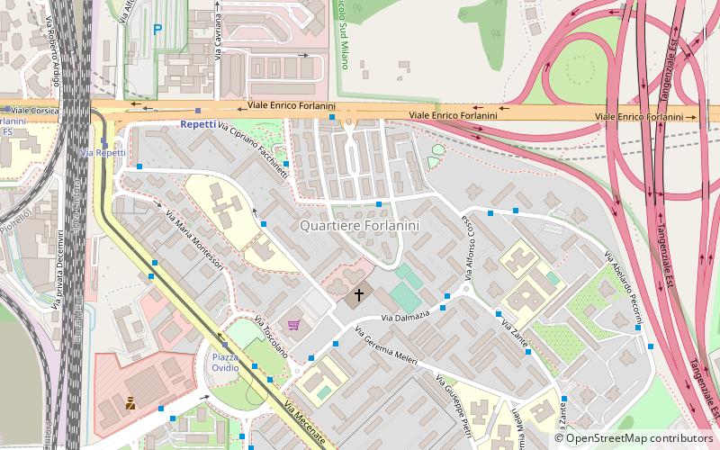 forlanini milan location map