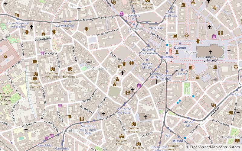 Piazza San Sepolcro location map