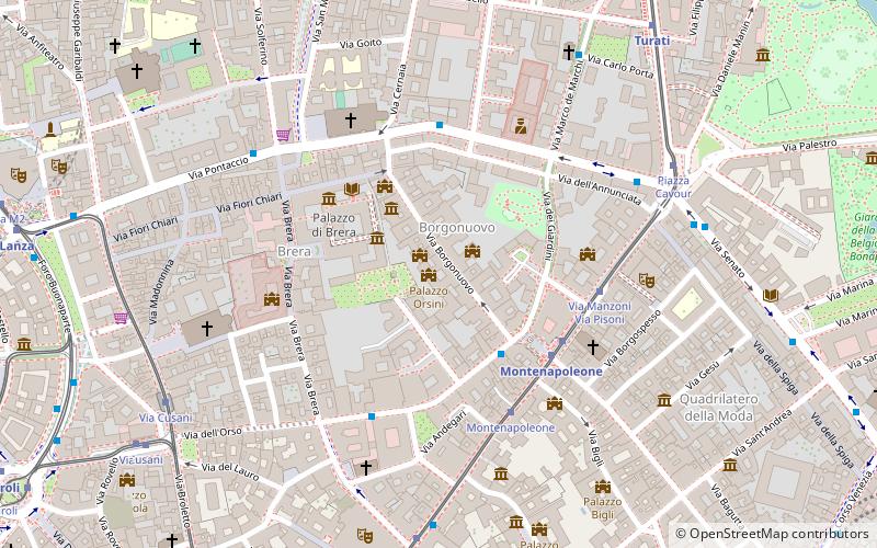 Palazzo Orsini location map