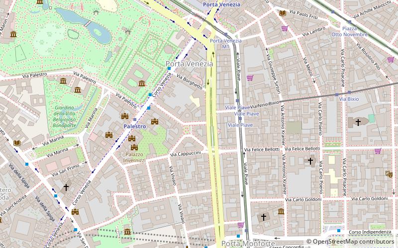Viale Luigi Majno location map