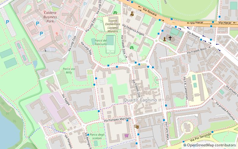 Quarto Cagnino location map