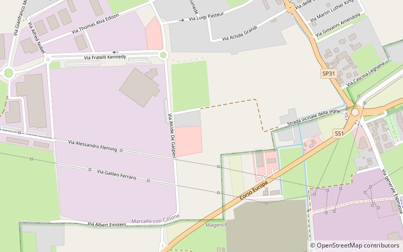 Marcallo con Casone location map