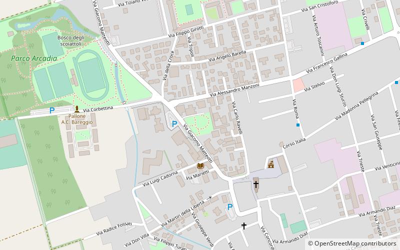 Parco Gandhi location map