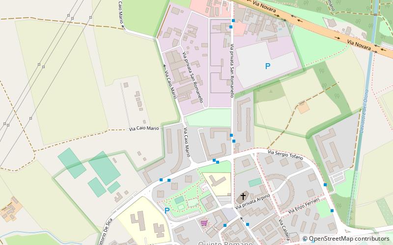 Quinto Romano location map