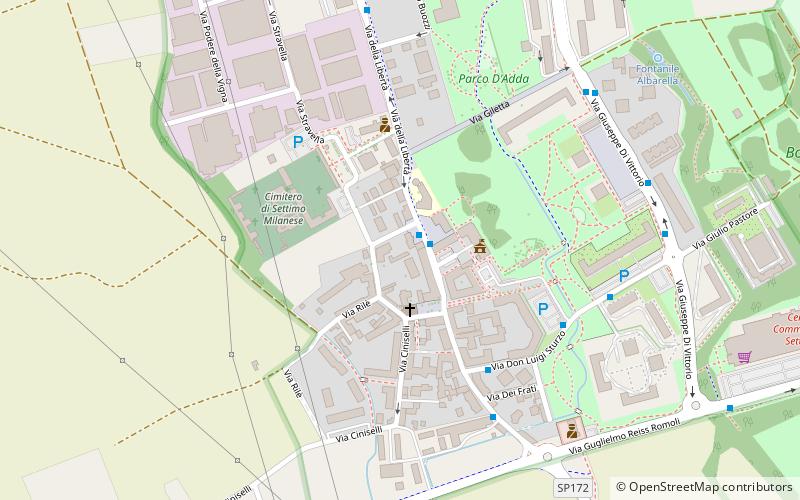 Séttimo Milanese location map