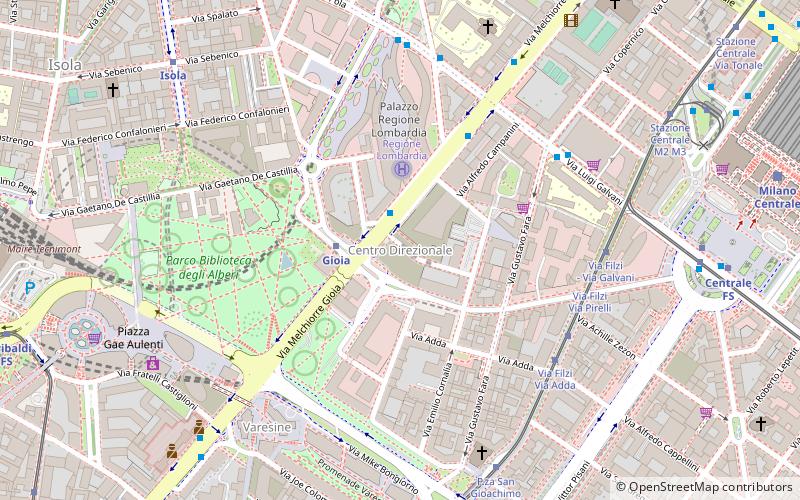 Centro Direzionale di Milano location map