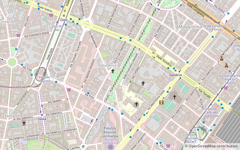 Giardini Gregor Mendel location map