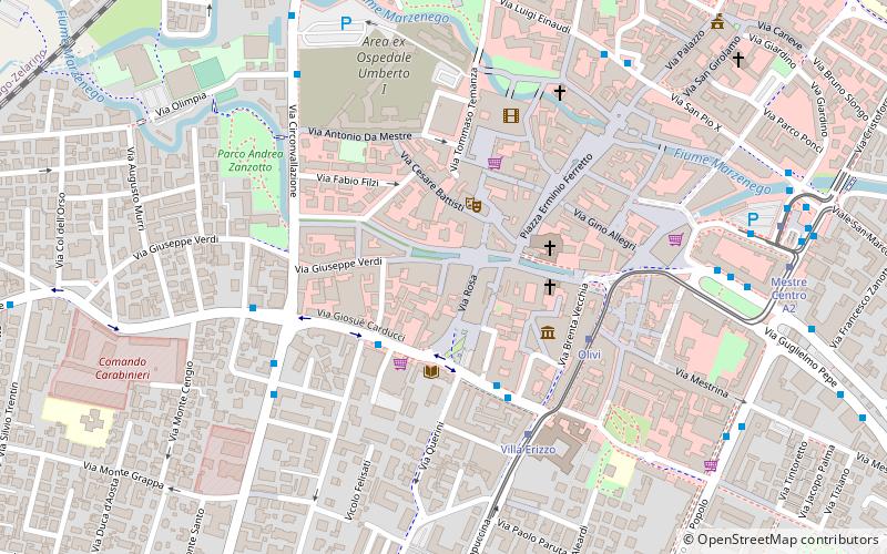 Calle Due Portoni location map