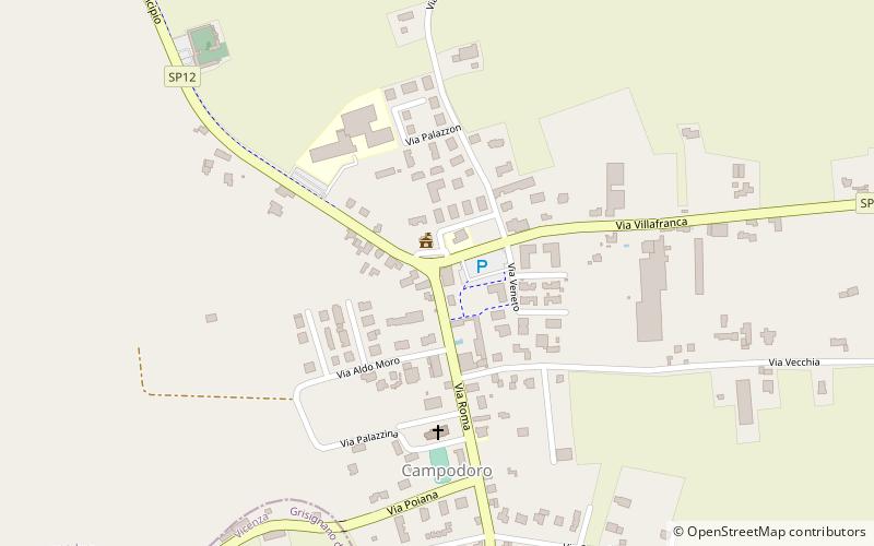 campodoro location map