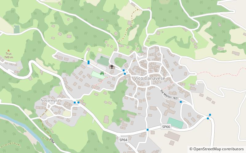 Vico Canavese location map